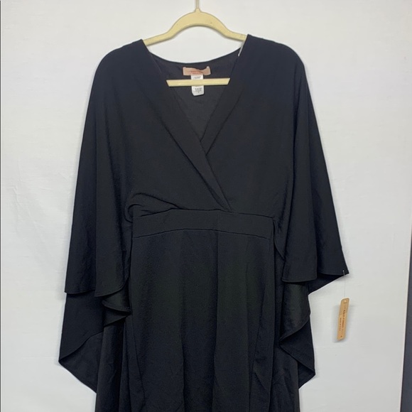 Karen T Design Black Cape Kimono Dress - Picture 2 of 7